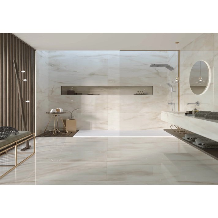 B1.8 Navarti Allure hoogglans vloertegel 120x120 Nácar