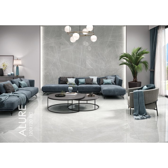 Alaplana Alure hoogglans vloertegel 60x120 White