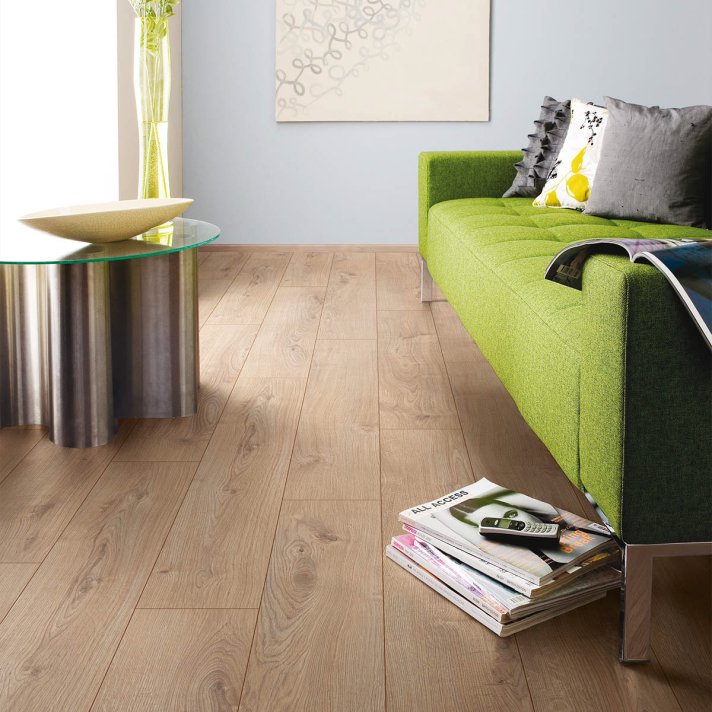 Actie laminaat - rechte plank cream