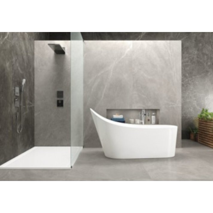 Baldocer Bayona vloertegel mat 120x240 Silver