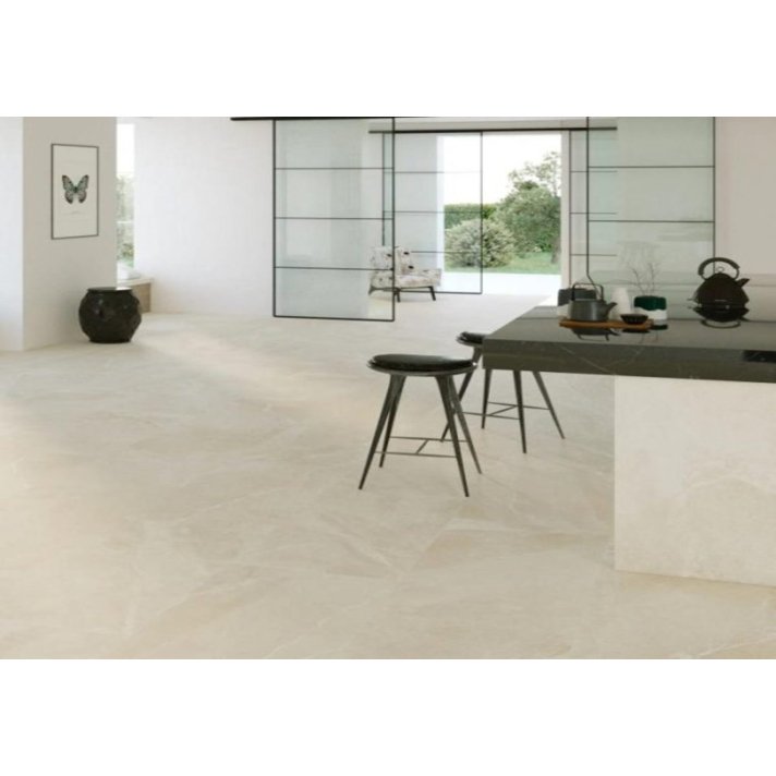 Bolo Stones Beige 60x60 - Mat Beige Steenlook tegel