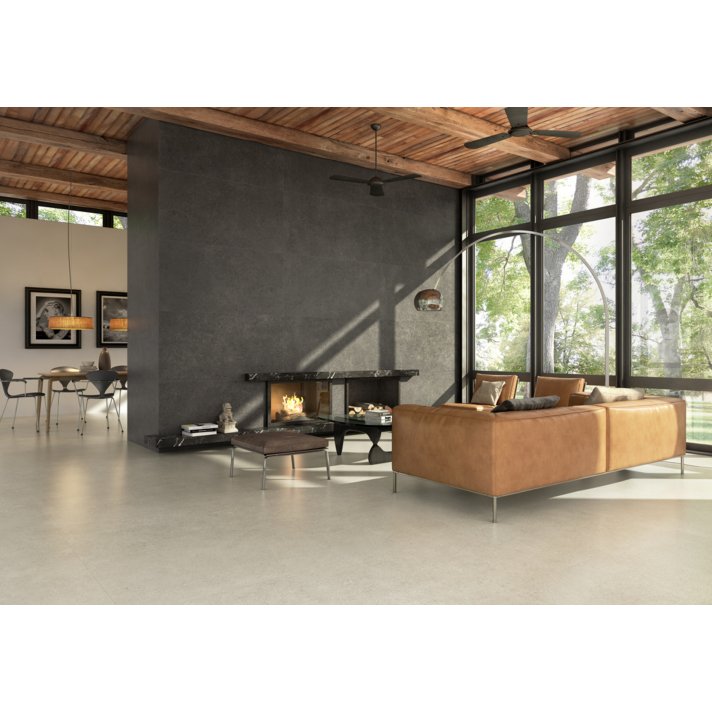 E-Tile Calcita vloertegel mat 60x120 Antracita