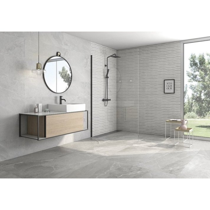 Alaplana Concorde houtlook tegel 30x150 Blanco