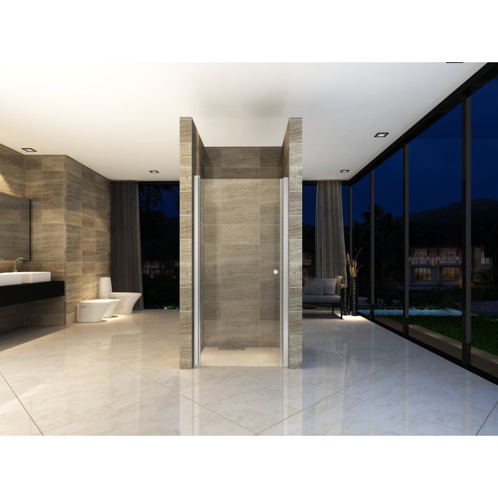 Eco Elegance Douchedeur In Nis 6mm (77-81x190cm)