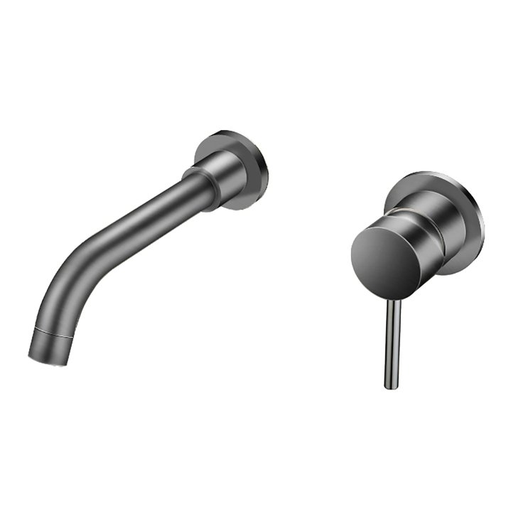 Eco Elegance Inbouw Wastafelmengkraan - Gunmetal Grijs