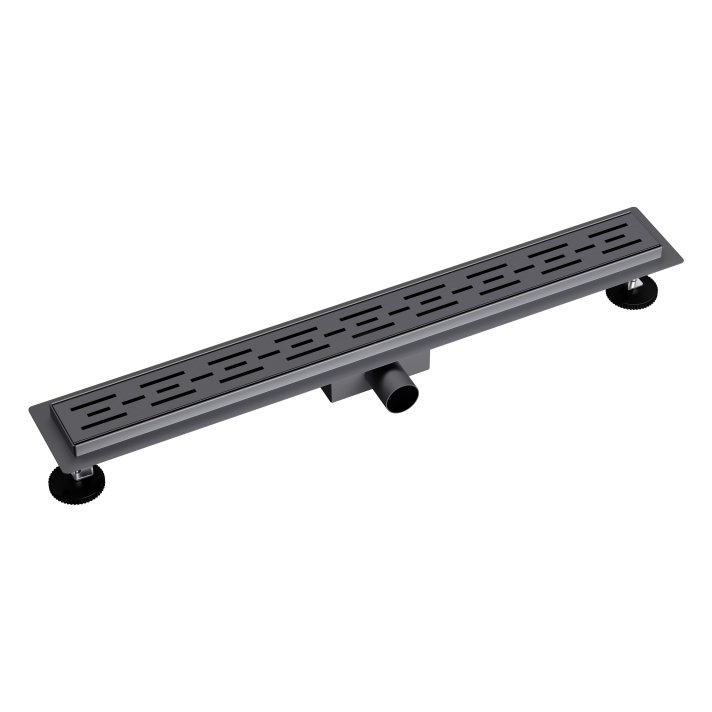 Eco Elegance Gunmetal Douchegoot Compleet 100cm