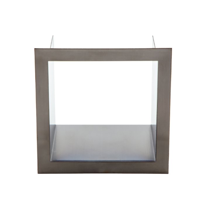 Eco Elegance inbouw reserve rolhouder - kleur gun metal model - (140x660x120mm)