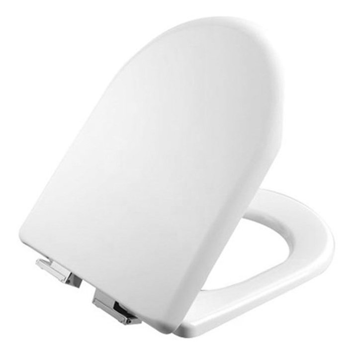 Hunk & Müeller Wc-Zitting Duroplast, Wit Inox Scharnieren, Softclose