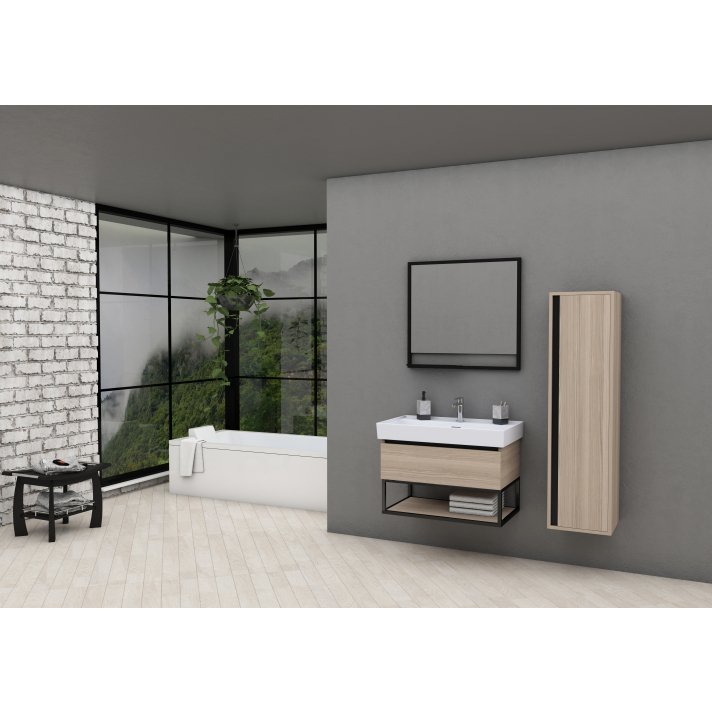 Eco Elegance Sharp Onderkast (80cm) - Noot