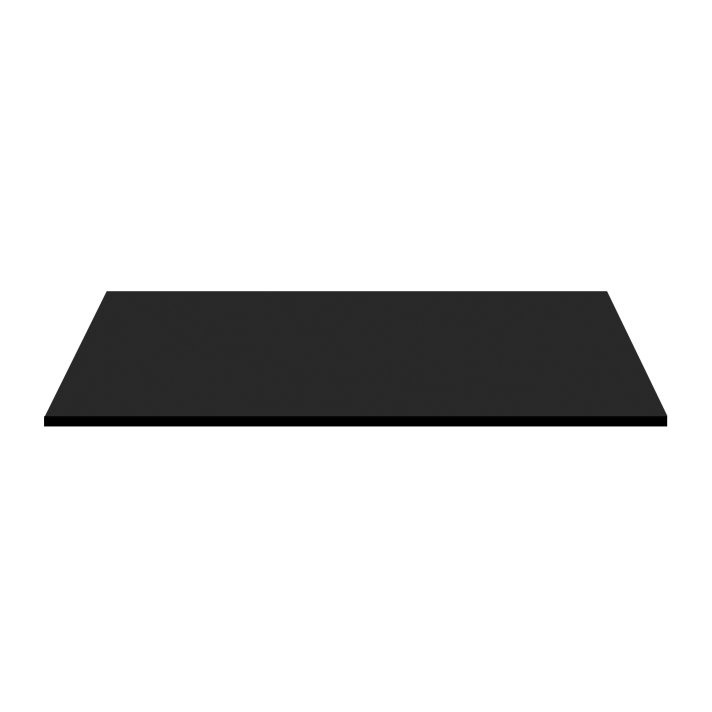 Eco Elegance Wastafeltablet Mdf (152.4x45.5x2.6 Cm) - Mat Zwart