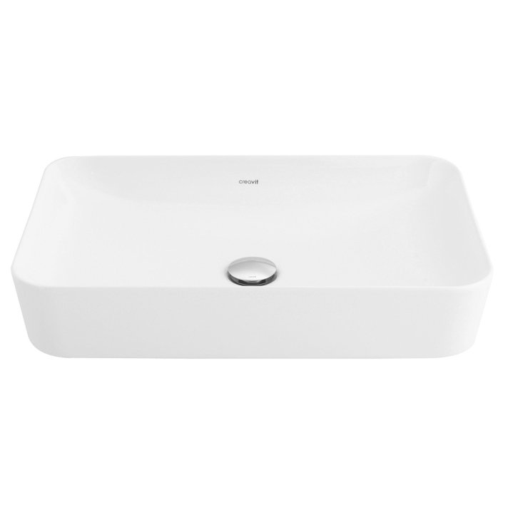 Hunk & Müeller Ultra Keramische Opbouw Wastafel (60x40cm) - Wit