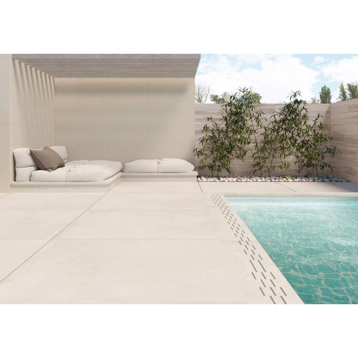 B1.1 Navarti Elder terrastegel mat 90x90 Gris