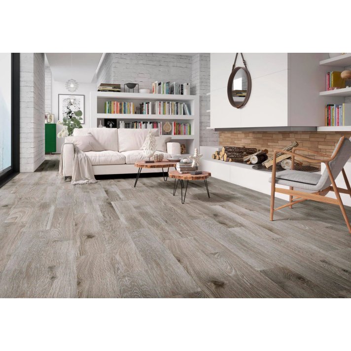 Alaplana Espelta houtlook tegel 30x150 Taupe