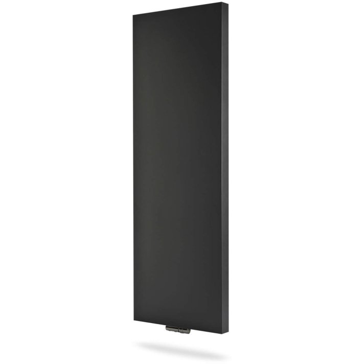 400x1800 T20 - 1736 watt | Mat Zwart | Verticale Radiator Vlak