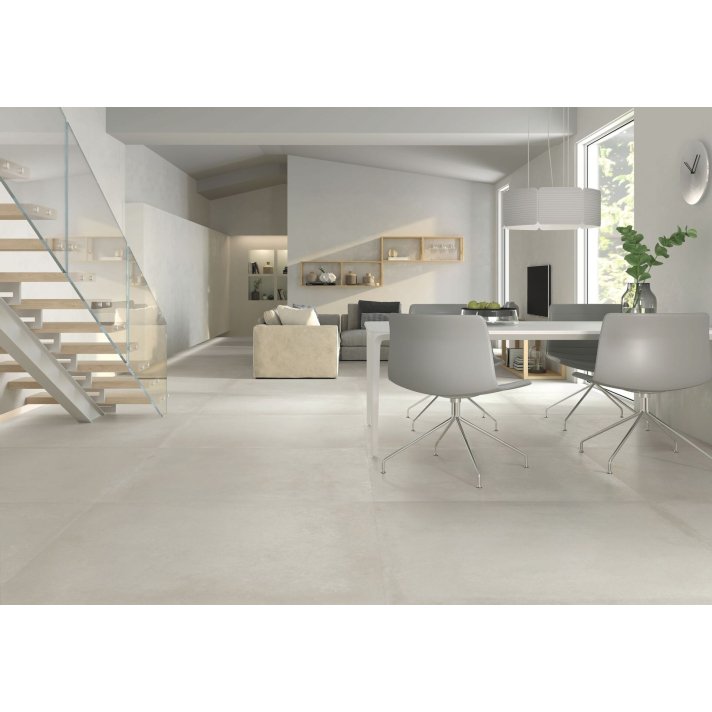 Baldocer Grafton vloertegel mat 80x80 Silver
