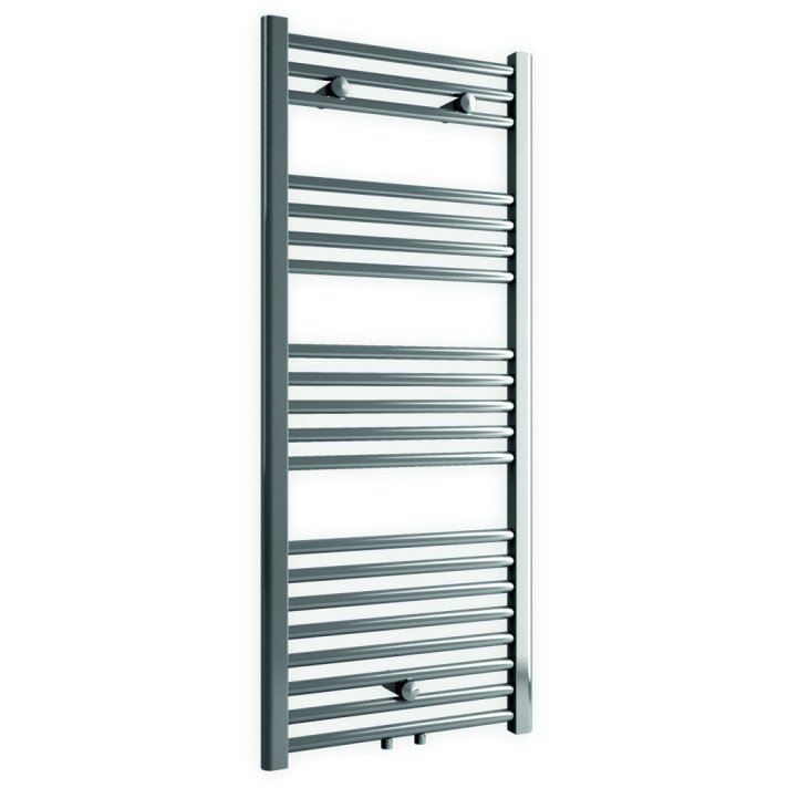 600x1400 - 930 Watt | Handdoekradiator Chroom Zij- & Middenaansluiting