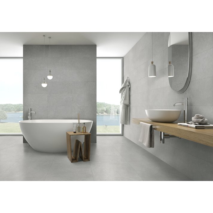 ITT Atrium vloertegel mat 75x150 grey