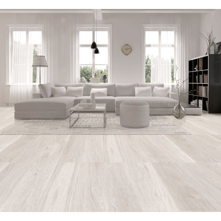 ITT Kenia vloertegel mat 23x120 white
