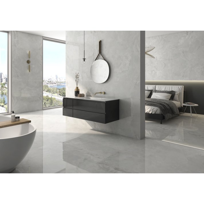 ITT Onix hoogglans vloertegel 120x120 pearl