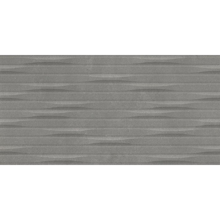 ITT Seven wandtegel mat decor 30x60 dark grey