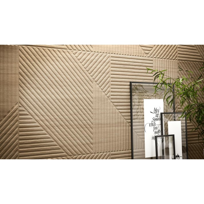 ITT Soleil vloertegel mat decor 60x120 honey