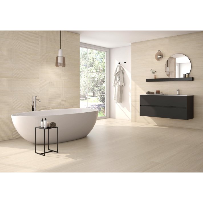 ITT Soleil vloertegel mat 60x120 white