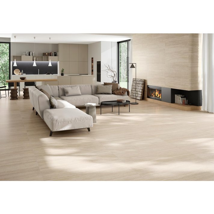 ITT Travertine navona vloertegel mat 30x60 beige