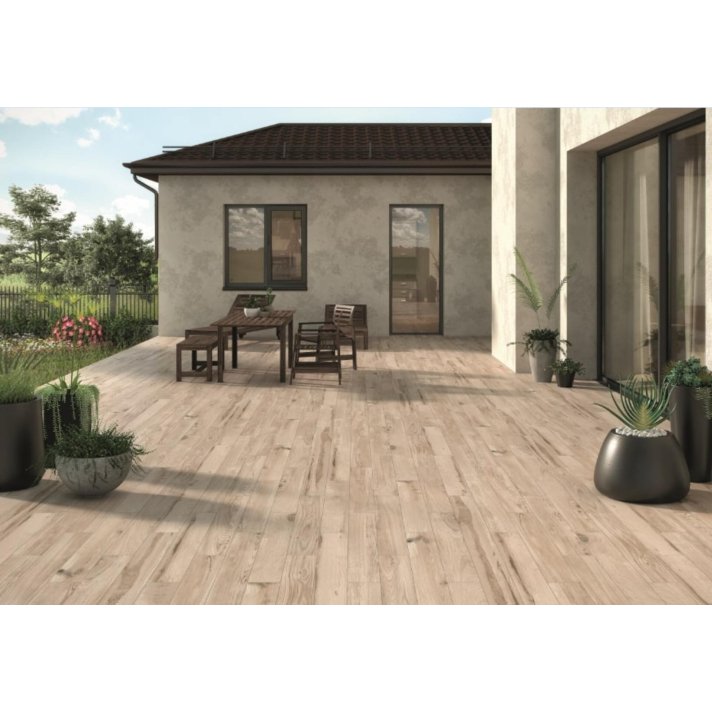 Alaplana Lakeland houtlook tegel 15x90 Taupe