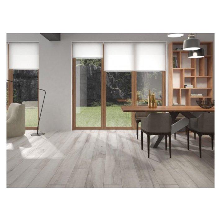 Alaplana Marne houtlook tegel 15x90 Blanco