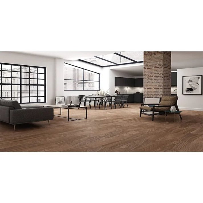 Actie Visgraattegel - Donker eiken keramisch parket 15x90