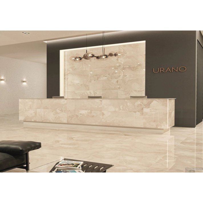 Alaplana Urano hoogglans vloertegel 60x120 Beige