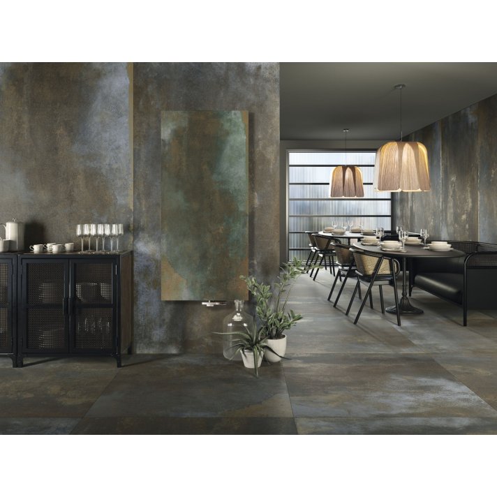 500 x 1200 -  750 watt | Elektrische Tegel Radiator Metallic