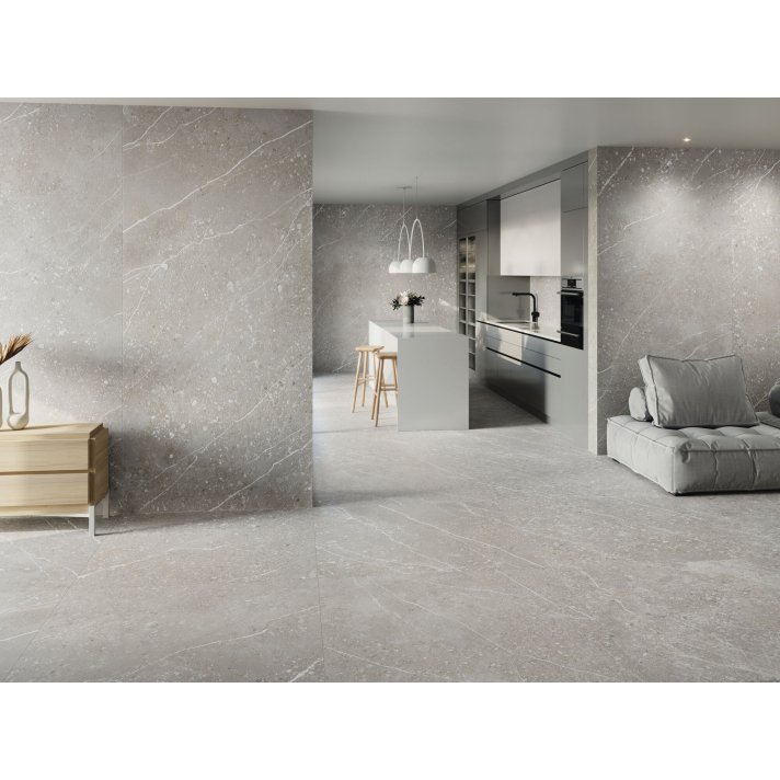 Baldocer Volcano wandtegel mat 120x260 grigio