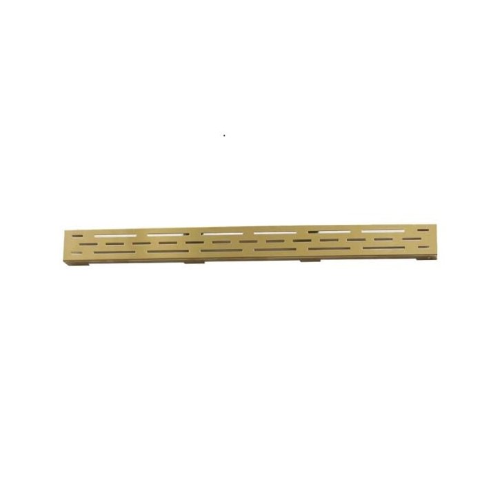 Sani DeLuxe Douchegoot rooster 100 cm Goud Geborsteld (zonder douchegoot)