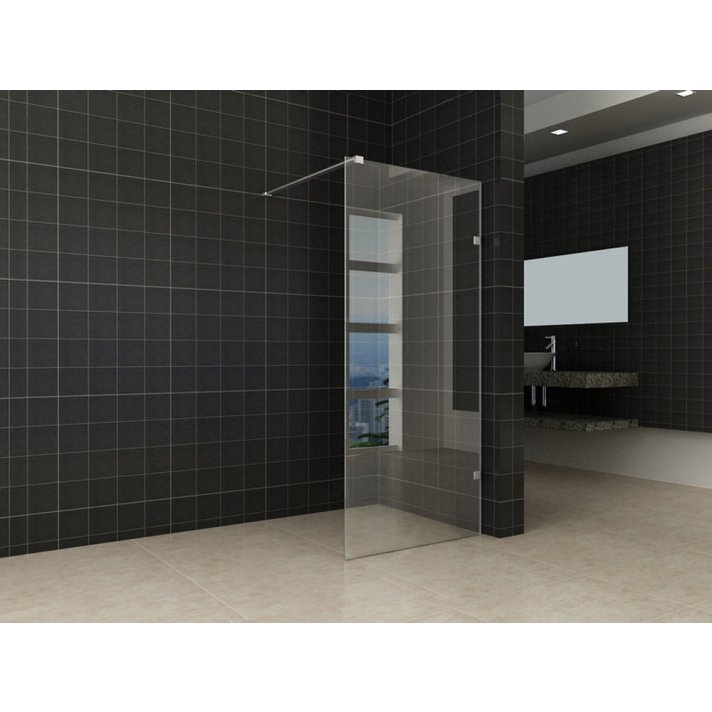 profielloze inloopdouche 800x2000 8mm NANO glas