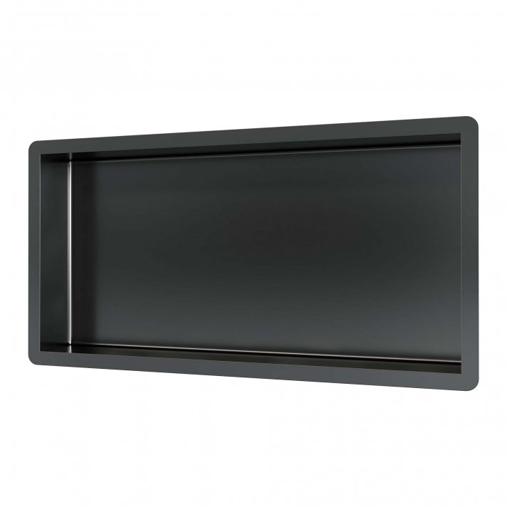 BRAUER Inbouwnis 600x300 mm gunmetal geborsteld PVD