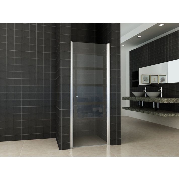 nisdeur met profiel 900x2000 8mm NANO glas