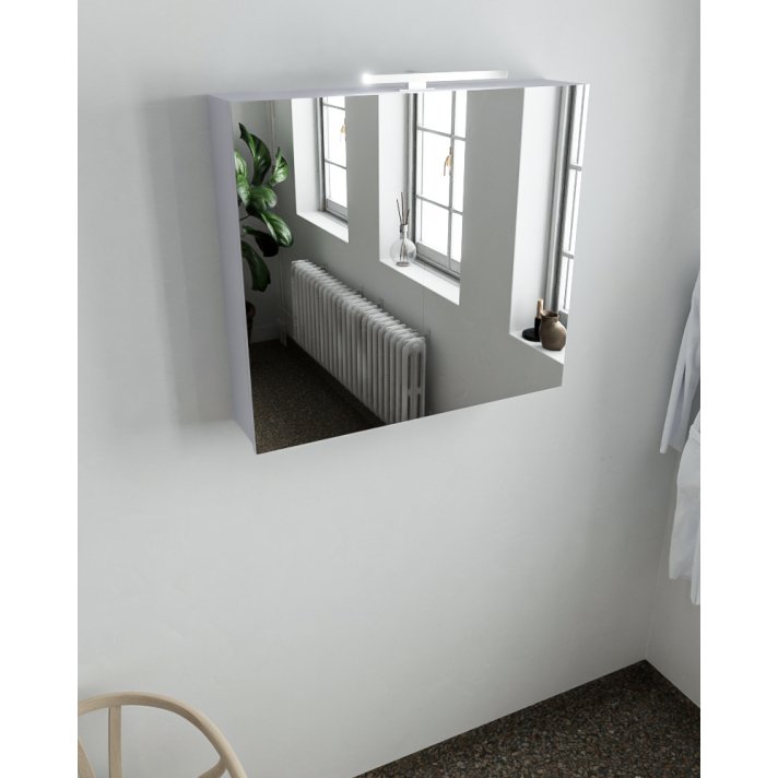 Mondiaz Cubb spiegelkast 80x70x16cm kleur cale met 2 deuren