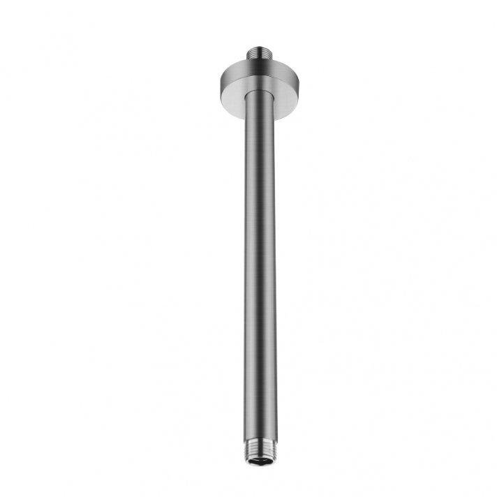 Hugo & Müeller Rainshower Plafond Aansluiting Gunmetal Grijs 30cm