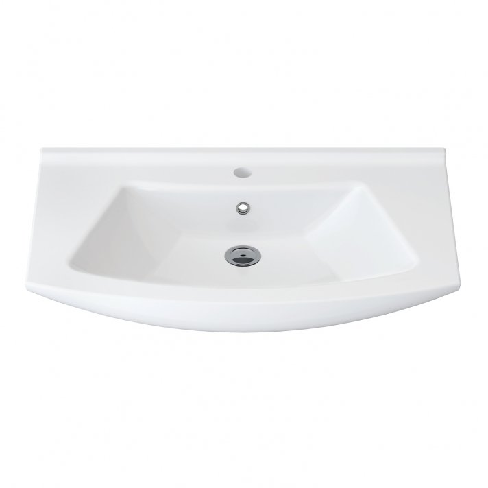 Eco Elegance Aleco Keramische Wastafel (65cm) - Wit