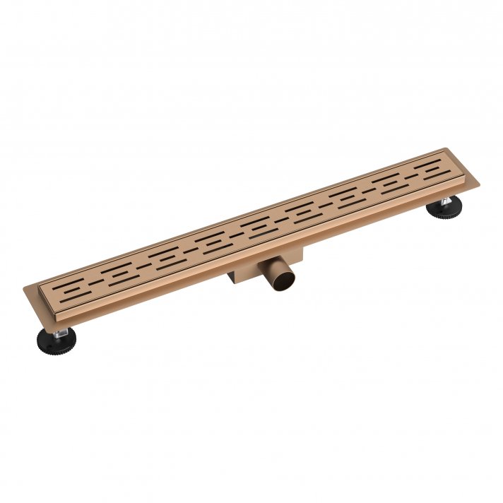 Eco Elegance Koper Douchegoot Compleet 50cm