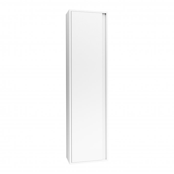 Eco Elegance Sally Kolomkast (135cm) - Wit Glossy