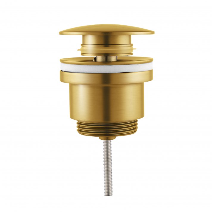 Eco Elegance Clickwaste Push-Up 5/4 Overloop - Geborsteld Goud