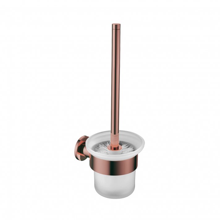 Eco Elegance Wc Borstel+Houder Geborsteld Koper