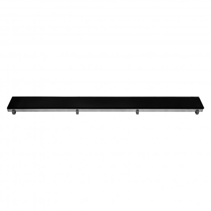 Eco Elegance Glasrooster Douchegoot Zwart 70cm