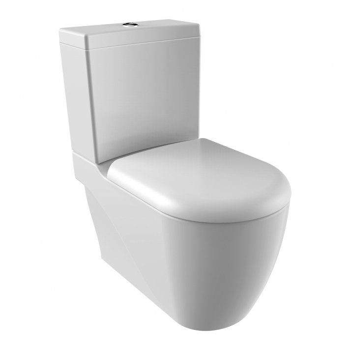 Hugo & Müeller Grande Xxl Keramische Toiletreservoir Wit