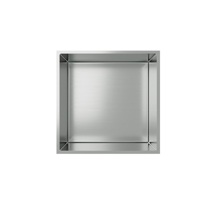 Eco Elegance Inbouwnis (305x305x100mm) - Roestvrij Staal