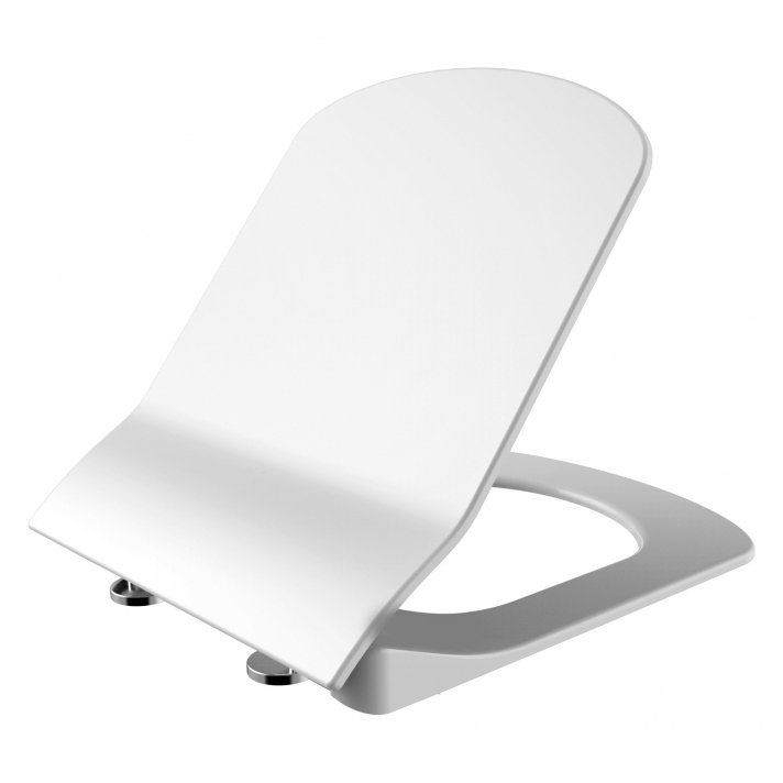 Hugo & Müeller Flat Wc-Zitting Duroplast Wit
