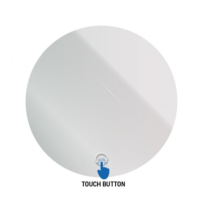 Eco Elegance Omega Ronde Ledspiegel (Ø60cm)