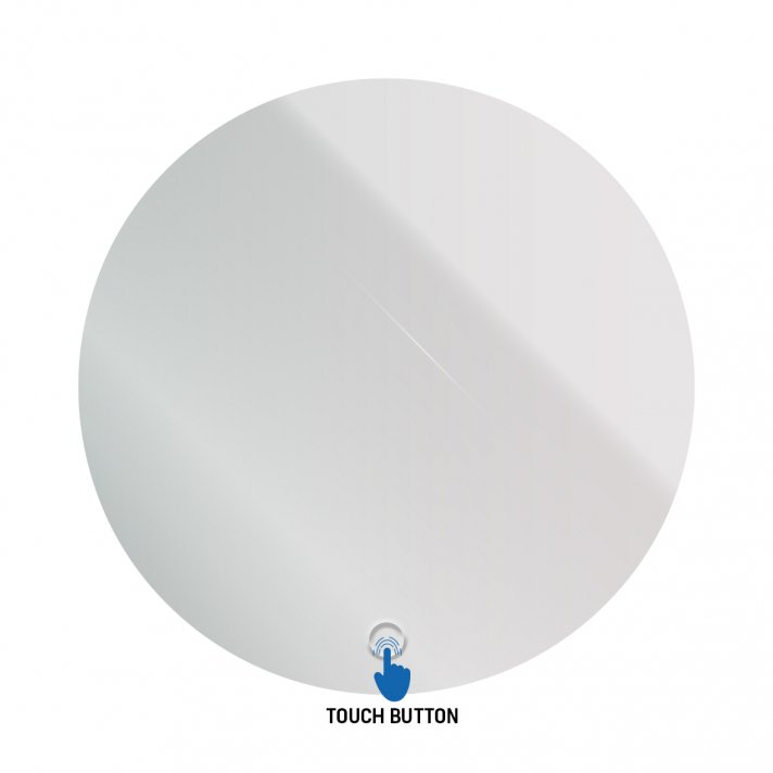 Eco Elegance Omega Ronde Ledspiegel (Ø100cm)